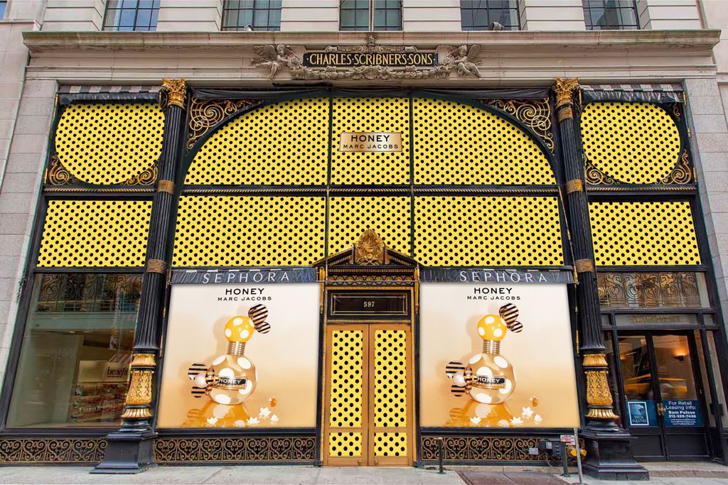 HONEY | design and art direction of retail merchandising for fragrance launch for global markets